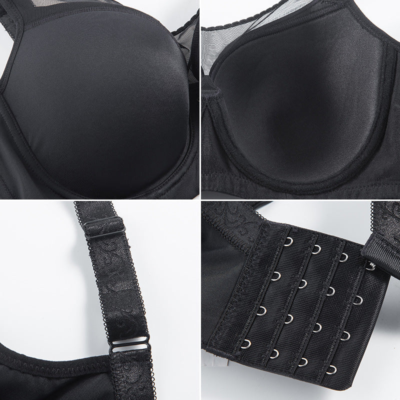 "Seamless Tube Top Bra for Large Size Chest - G Cup, Thin Shell Design for Small Gathering"