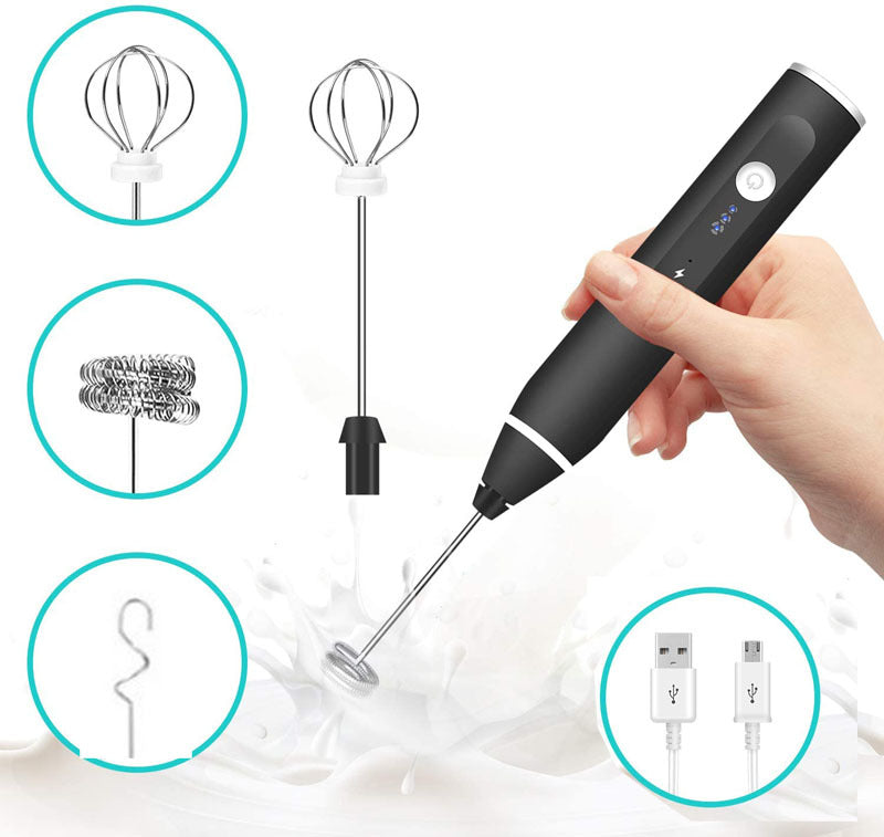 Portable stainless automatic mixer electric milk powder GOLDEN TOUCH