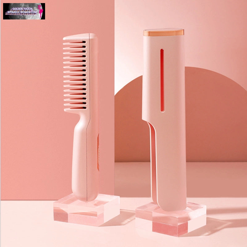 New Hair Straightening Comb Negative Ion Styling Hair Straightener