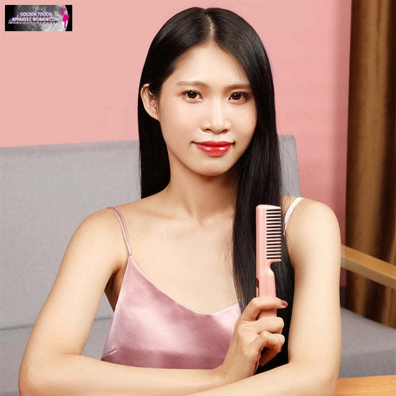 New Hair Straightening Comb Negative Ion Styling Hair Straightener