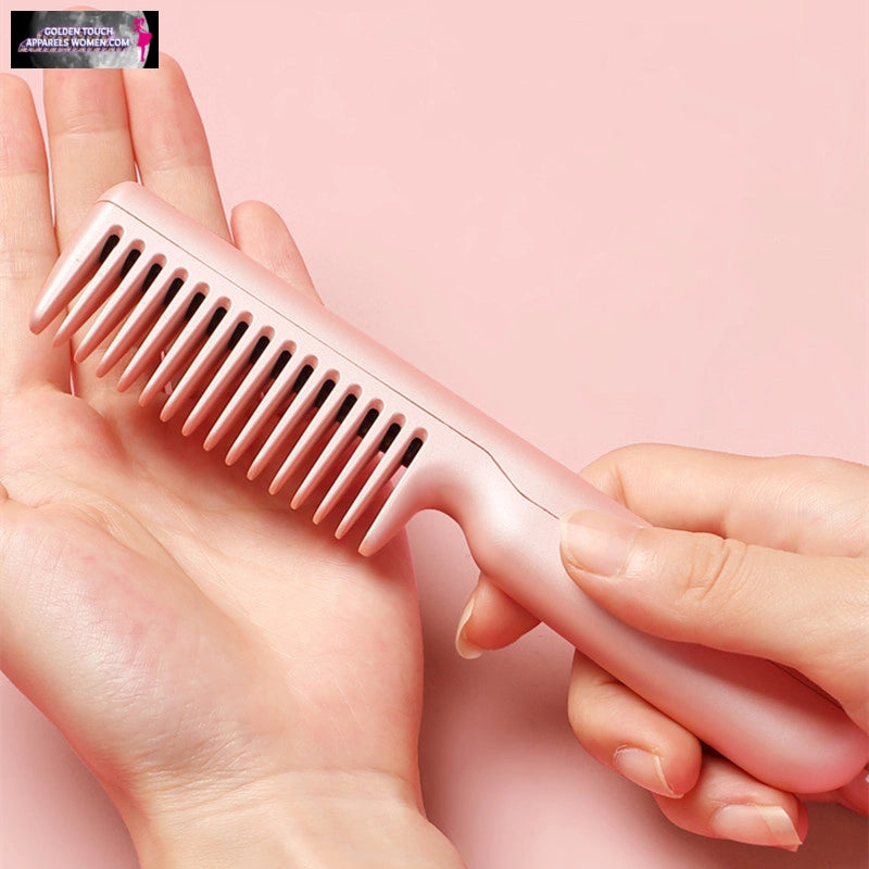 New Hair Straightening Comb Negative Ion Styling Hair Straightener