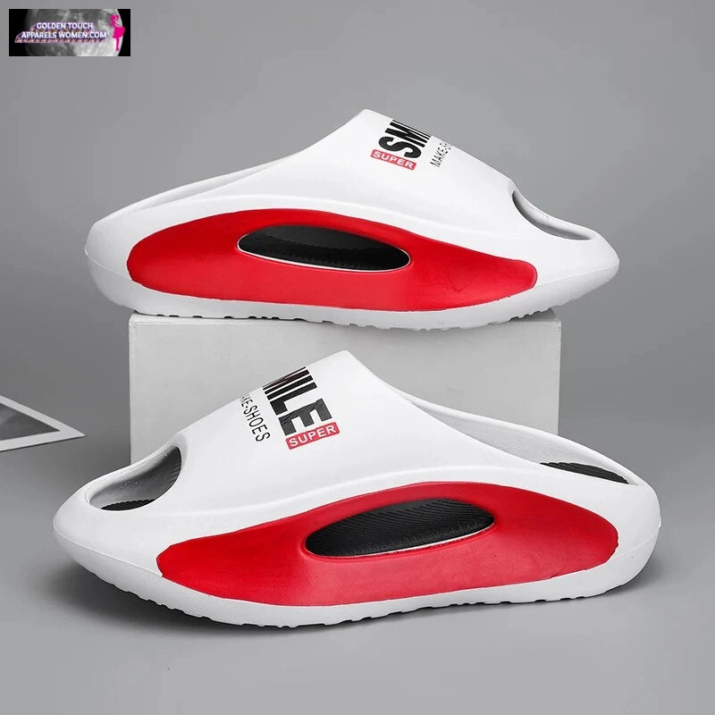 Stylish Slip-On Beach Shoes for Men & Women | Non-Slip Soles & 5cm Platform | Multiple Sizes Available
