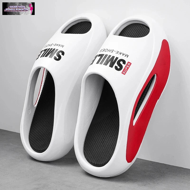 Stylish Slip-On Beach Shoes for Men & Women | Non-Slip Soles & 5cm Platform | Multiple Sizes Available