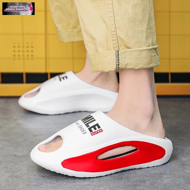 Stylish Slip-On Beach Shoes for Men & Women | Non-Slip Soles & 5cm Platform | Multiple Sizes Available
