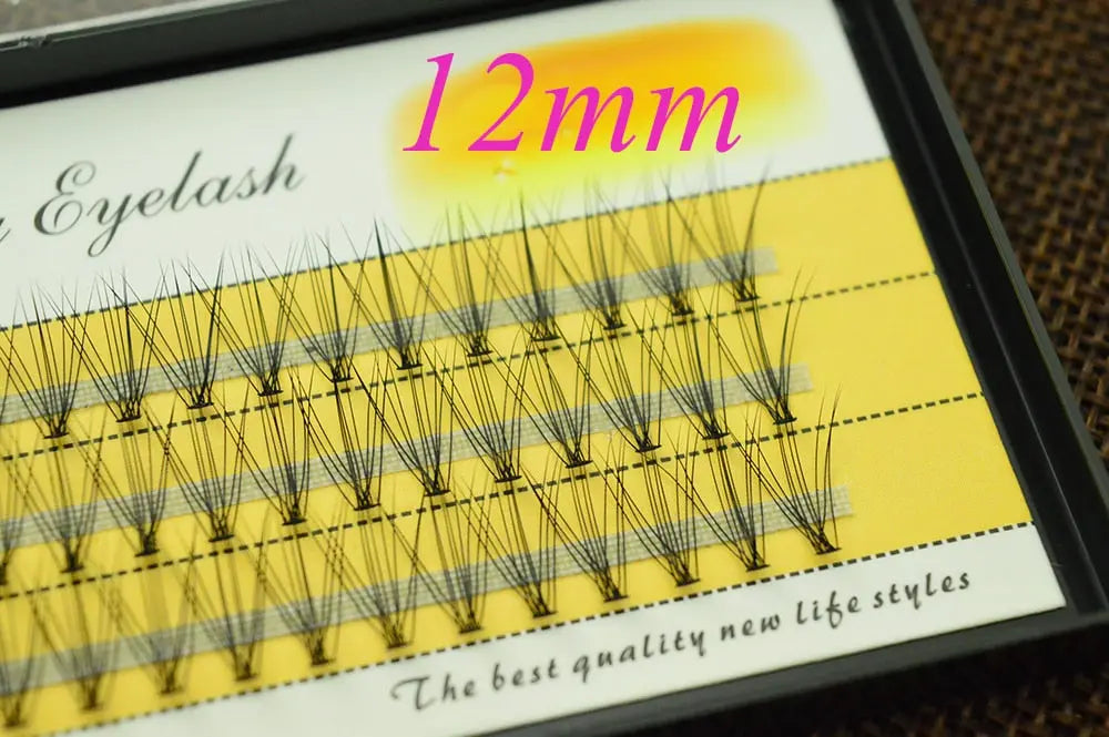 1box of Individual Natural Style eyelashes 60 ct 6d 10d.