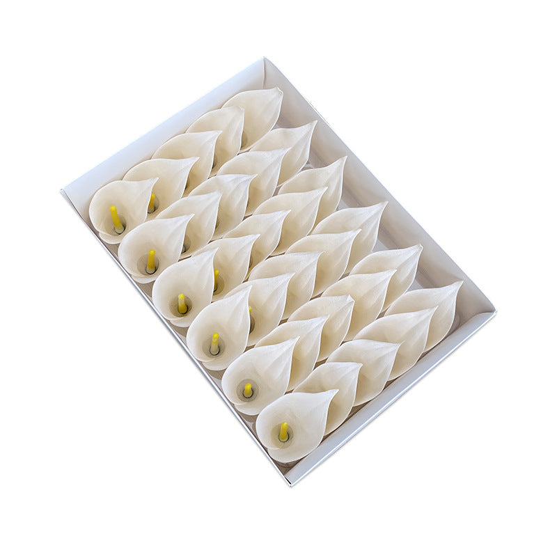 Valentine's Lily Soap Pads Thick Flower Petals Simulation Soap Gift Box Bouquet Make Decoration
