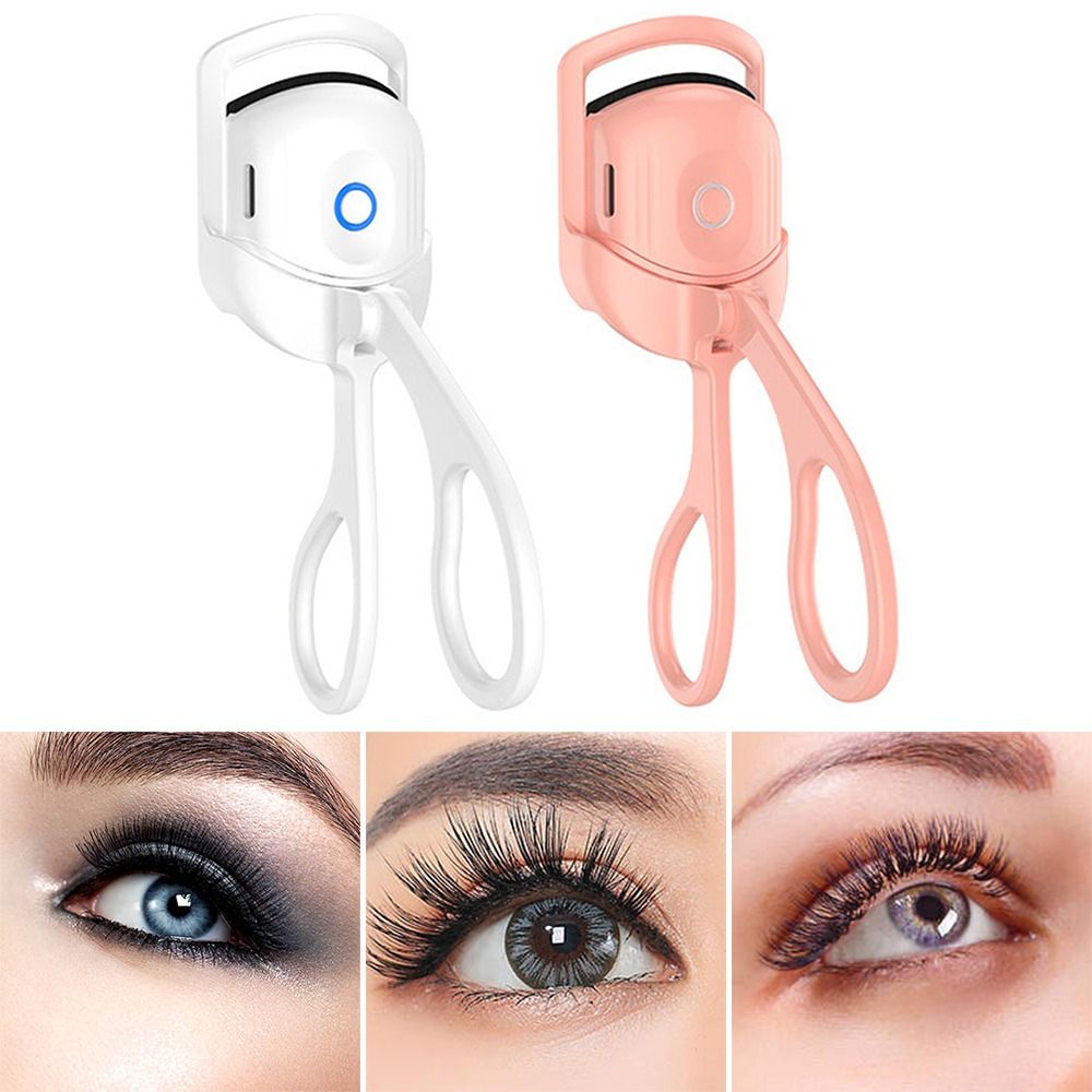 Enhance and Curl Your Lashes with Ease - Introducing our Electric Heated Eyelash Curler