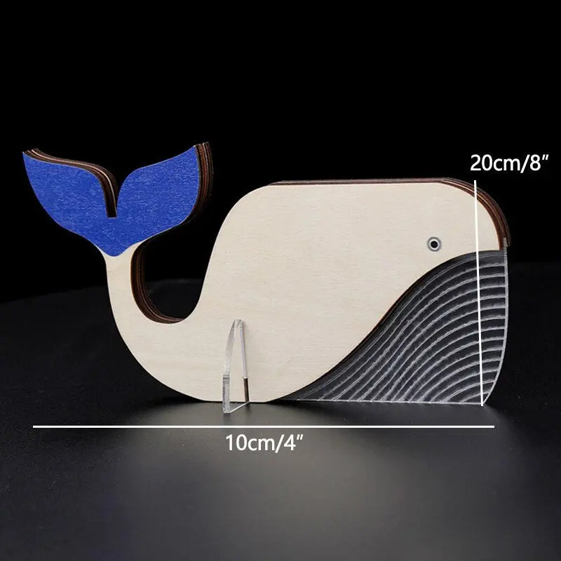 Animals LED Night Light Wood Acrylic Table USB Lights Decorate For Children Baby Kids Bedside Lamp Pelican Sirius Whale Toucan.