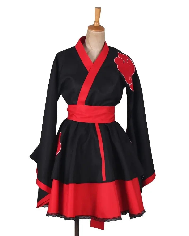 Ninja warrior sundress women female girl dress kimono cosplay