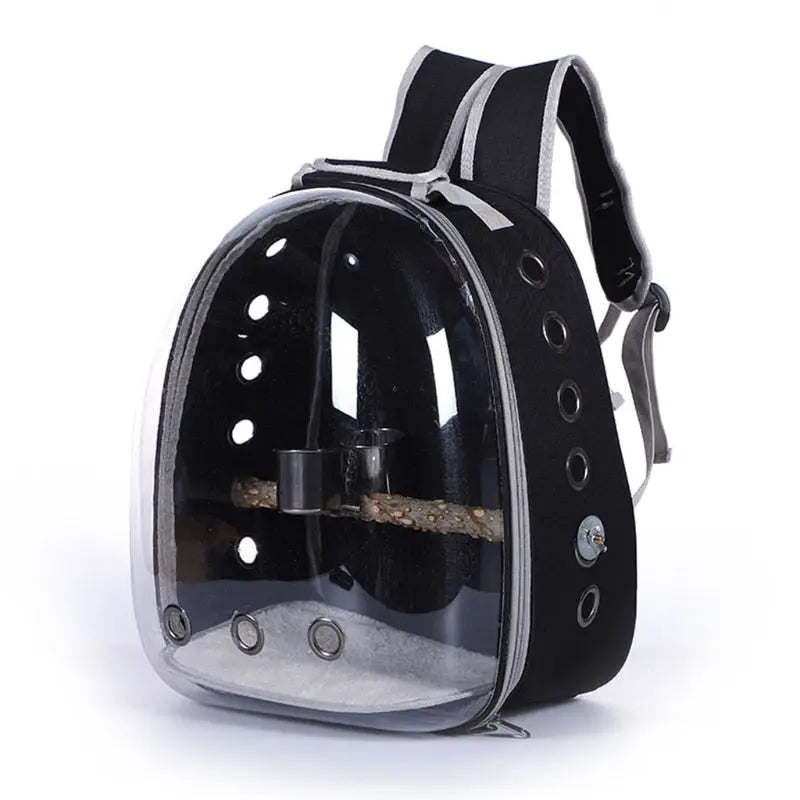 Bird Parrot Backpack Carrier Bubble Bag Small Dog Cat Space Capsule Pet Carrier for Hiking Outing Backpack Pet Bird Supplies.
