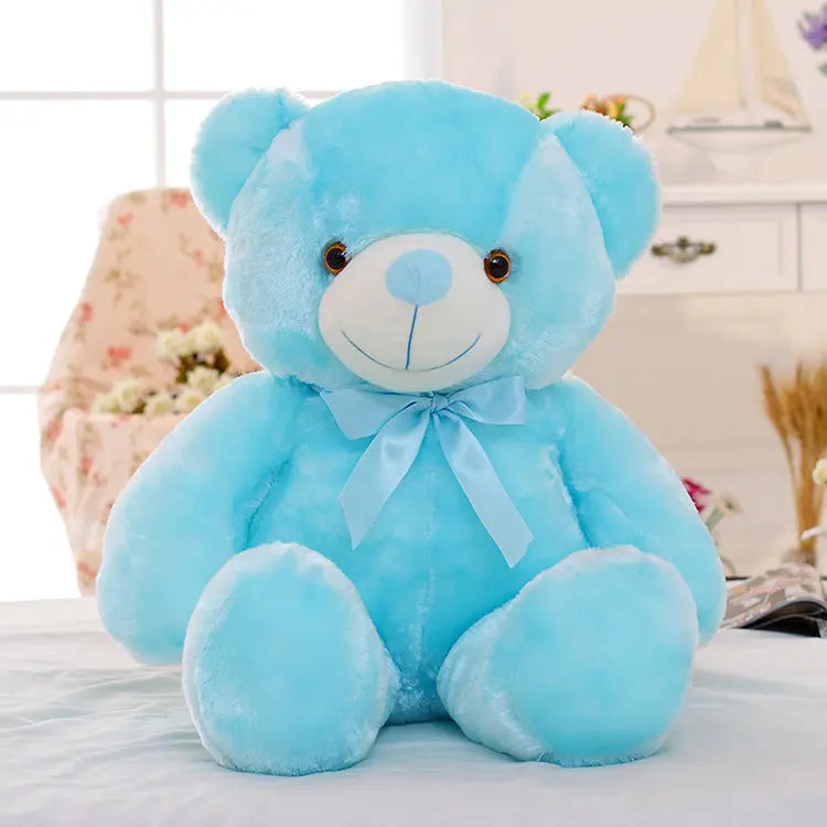 Candy Color Luminous Plush Toy Teddy Bear GAMER GIRLS.