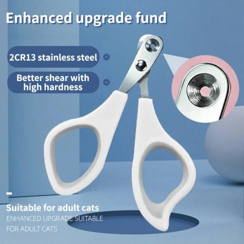 Cat nail clippers for Small Cat Dog Professional Puppy Claws Cutter Pet Nails Scissors Trimmer Grooming and Care Cat Accessories.