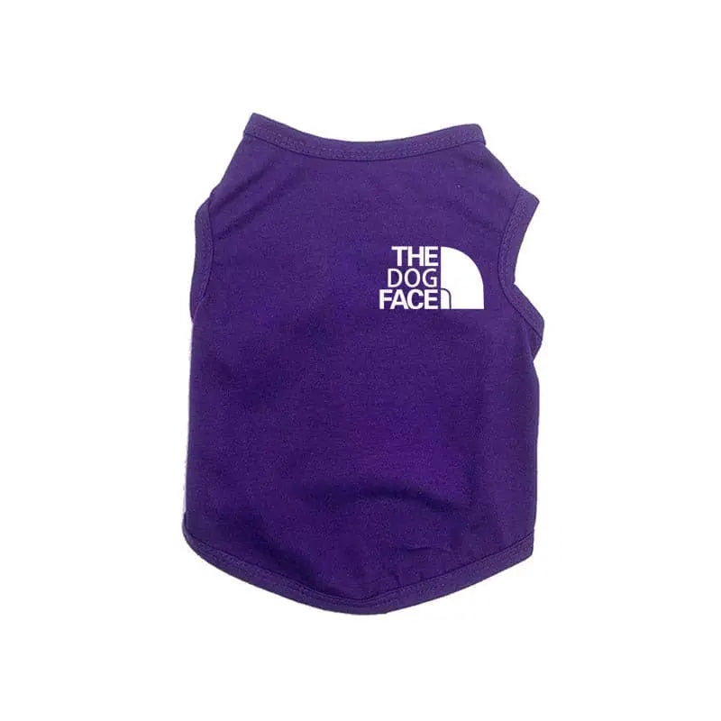Cross-border exclusively for summer solid color pet vest dog cat vest thin section breathable pet clothes pet supplies.