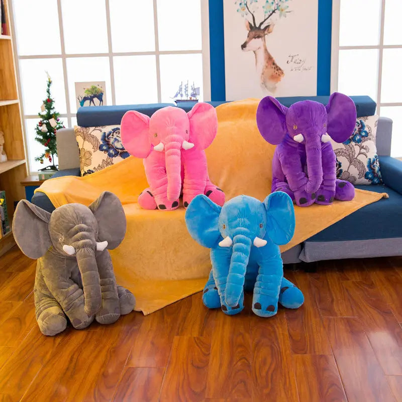 Elephant doll plush toy two-in-one.