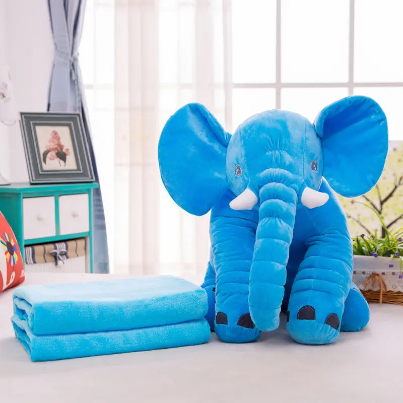 Elephant doll plush toy two-in-one.