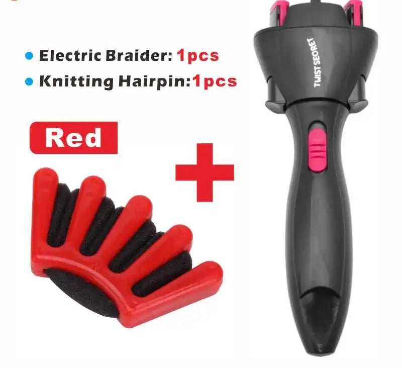 Effortlessly Style Your Hair with Our Electric Hair Braider - High Quality, Portable, and Time-Saving!