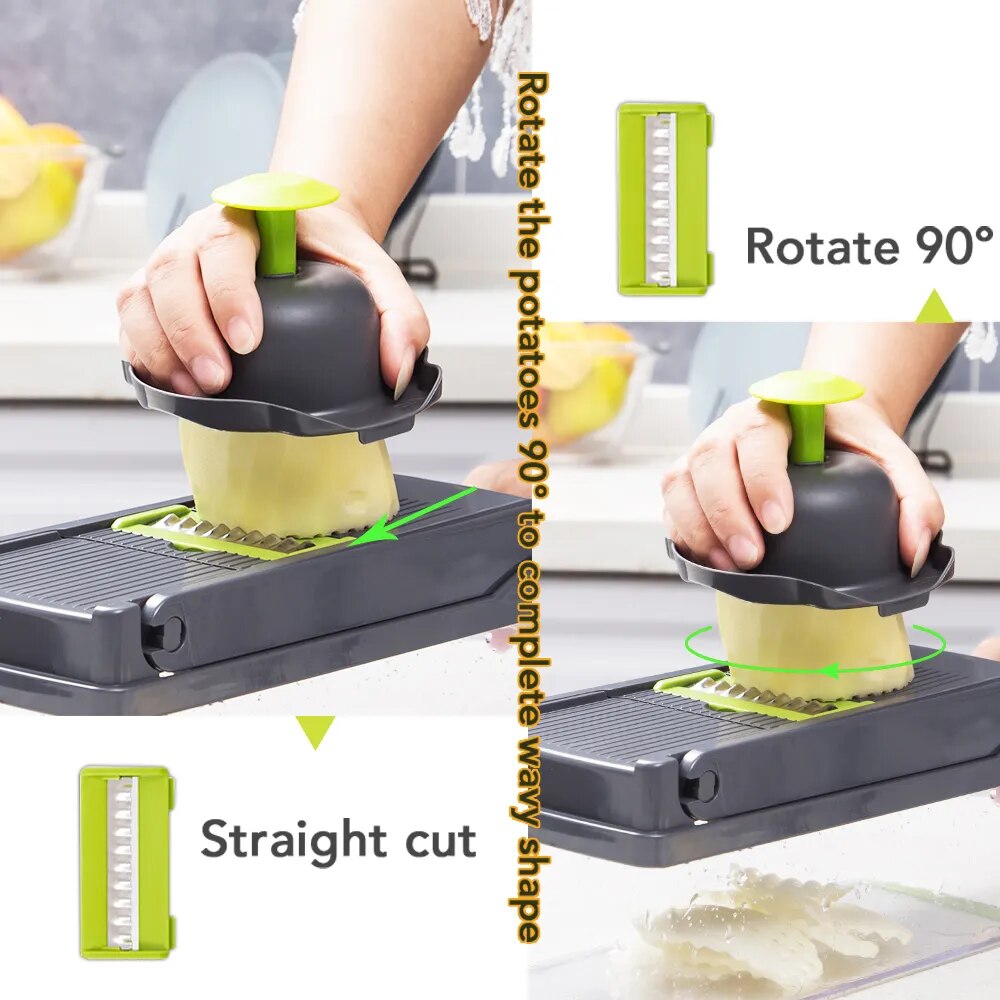 vegetable cutter Kitchen accessories Mandoline Slicer Fruit Cutter Potato Peeler Carrot Cheese Grater vegetable slicer