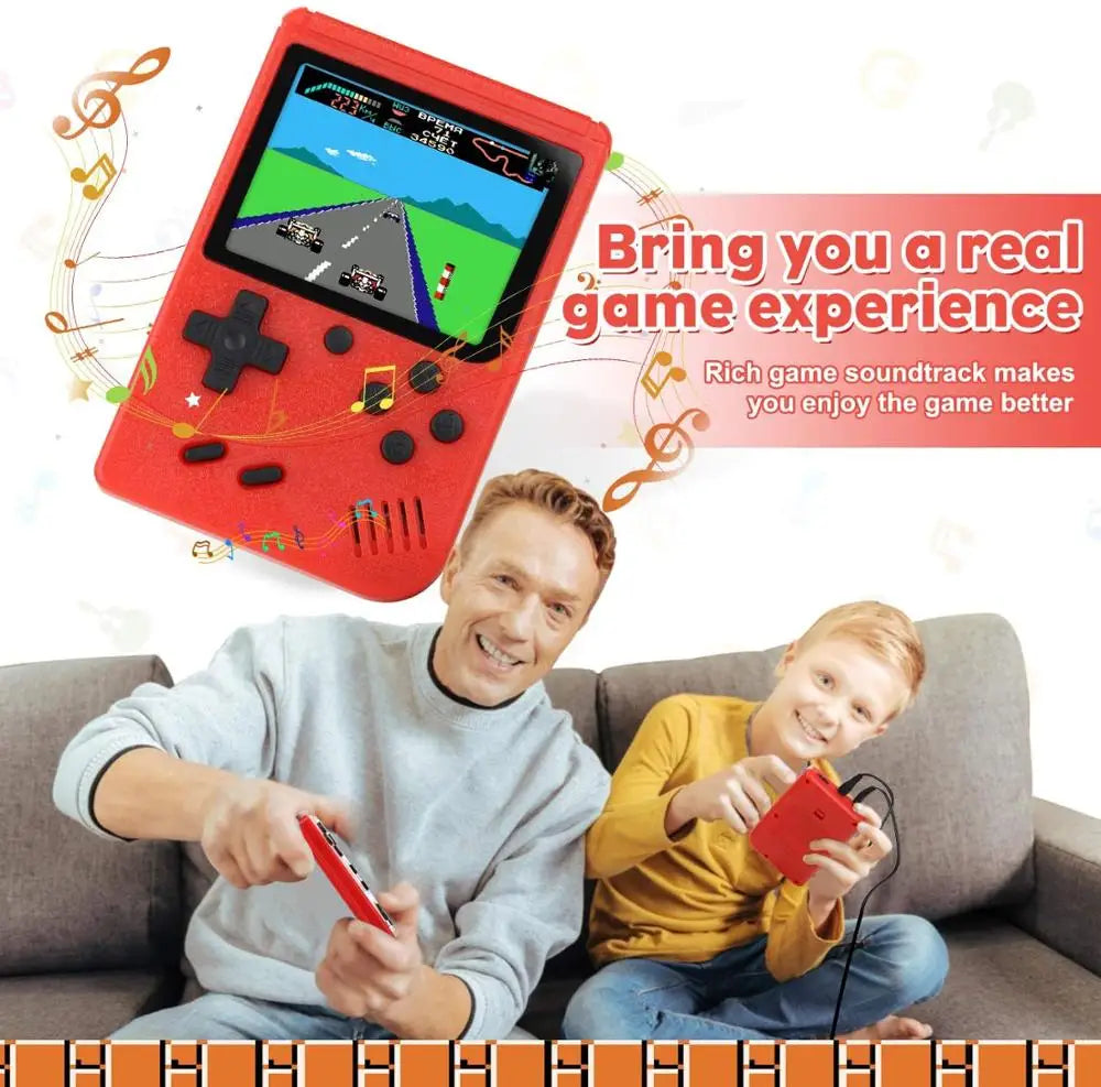 Portable Video Game Console 400 Retro Games in 1 AV Out Two Player Gamepads Game player For Children Gifts