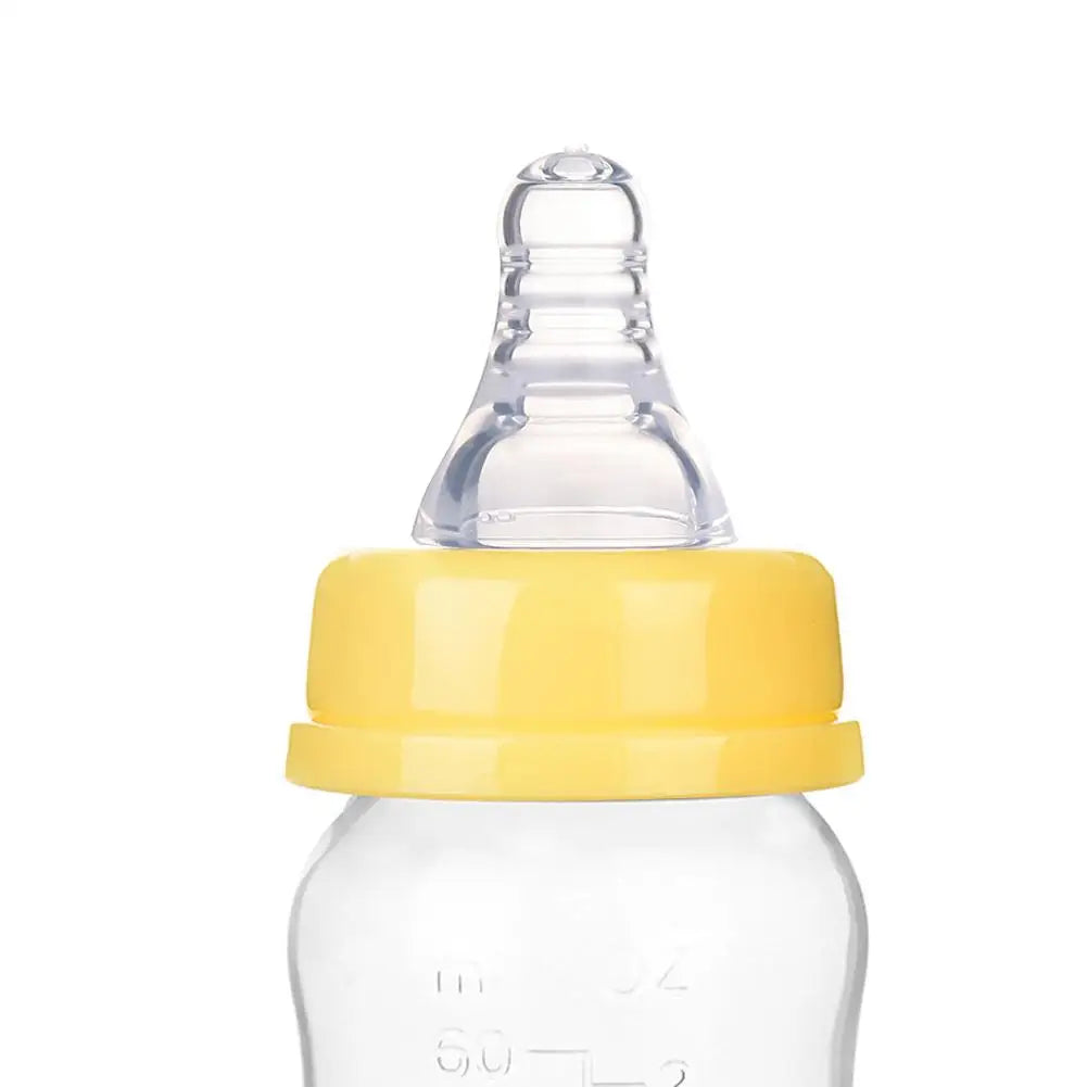 "Baby Newborn Mini Portable Feeding Nursing Bottle - 60ML, BPA Free, Safe