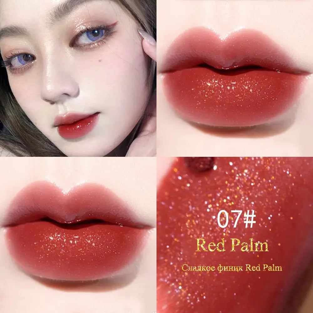 HIGH QUALTY Mini Liquid Lip Gloss Waterproof Non-stick 24 Hours Long Lasting Gloss Cosmetic Makeup Care 10PCS SET.