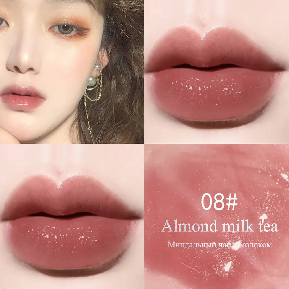 HIGH QUALTY Mini Liquid Lip Gloss Waterproof Non-stick 24 Hours Long Lasting Gloss Cosmetic Makeup Care 10PCS SET.