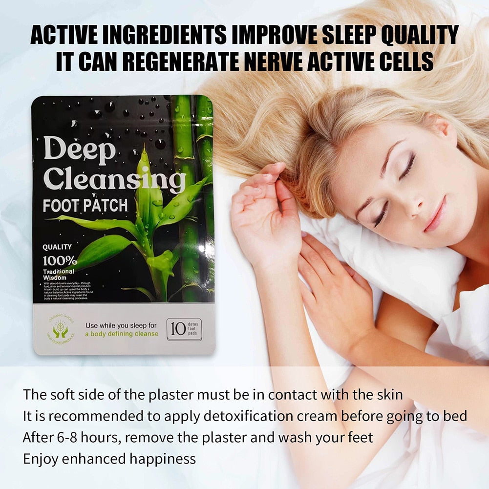 Detox Foot Plasters: Promote Well-Being and Body Cleansing