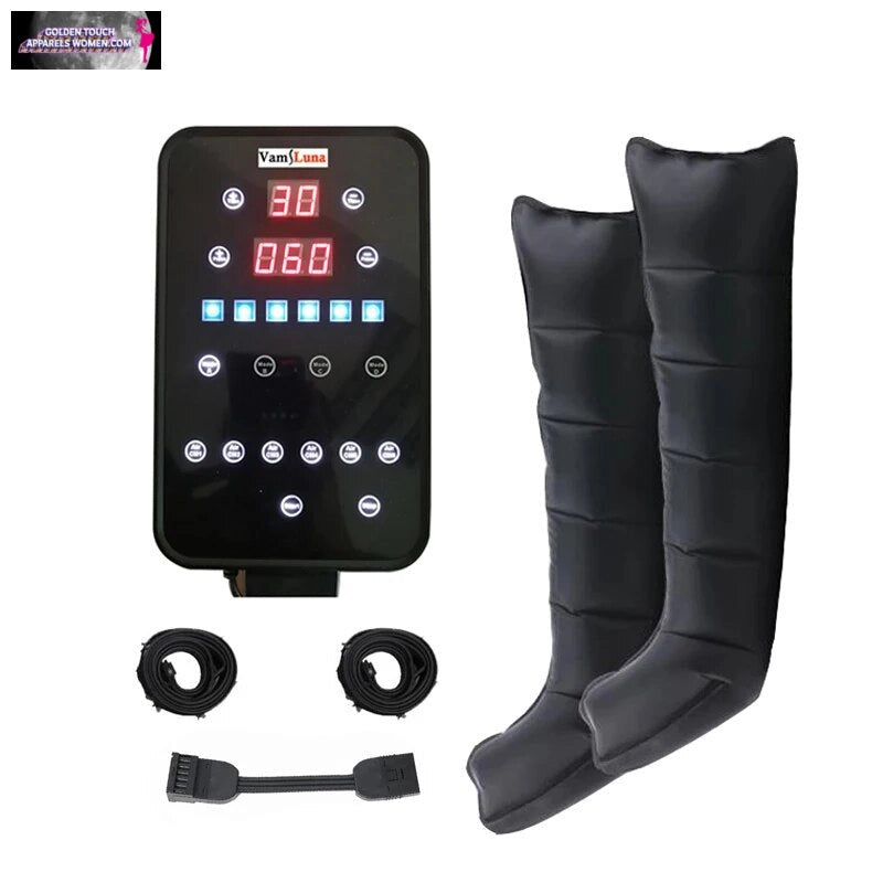 Dynamic Air Compression Boots - Recovery Massage, LED Display, Customizable Settings