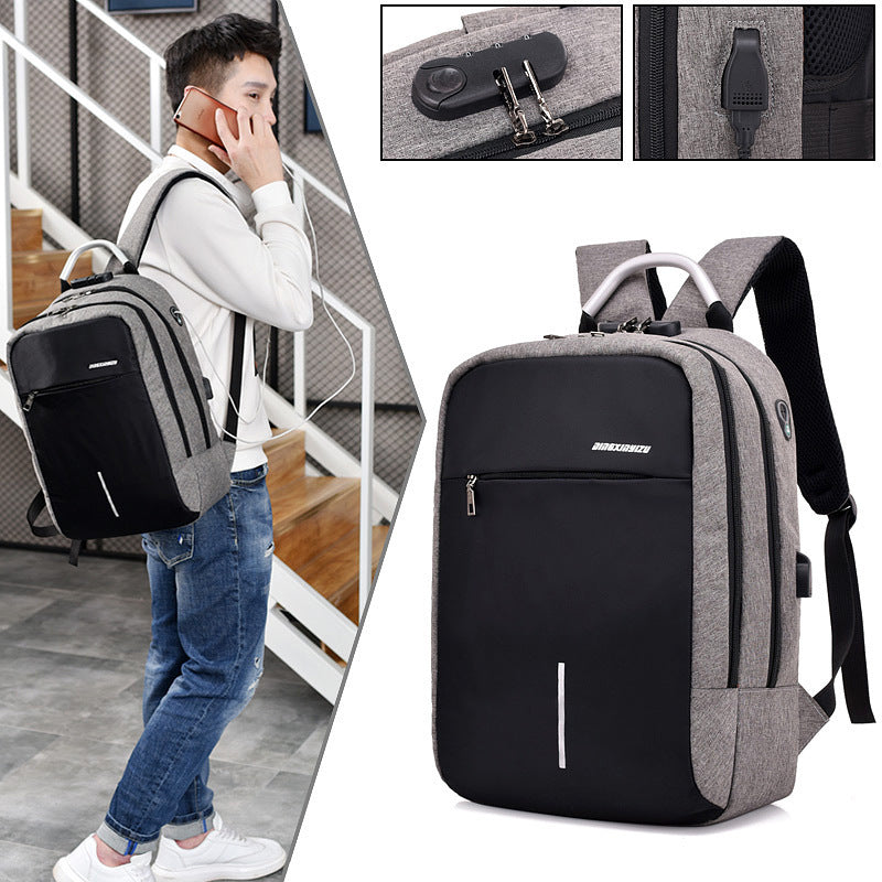 USB charging computer backpack students