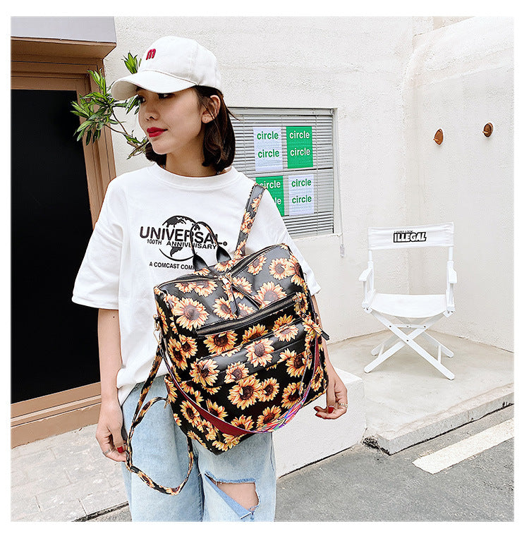 trendy multi-purpose one-shoulder diagonal travel backpack