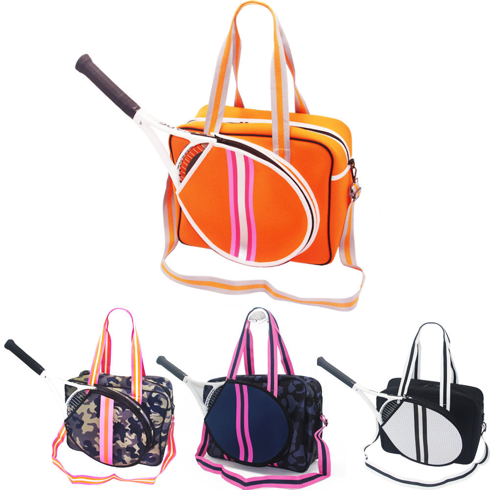 portable fitness badminton 2 pieces tennis racket bag