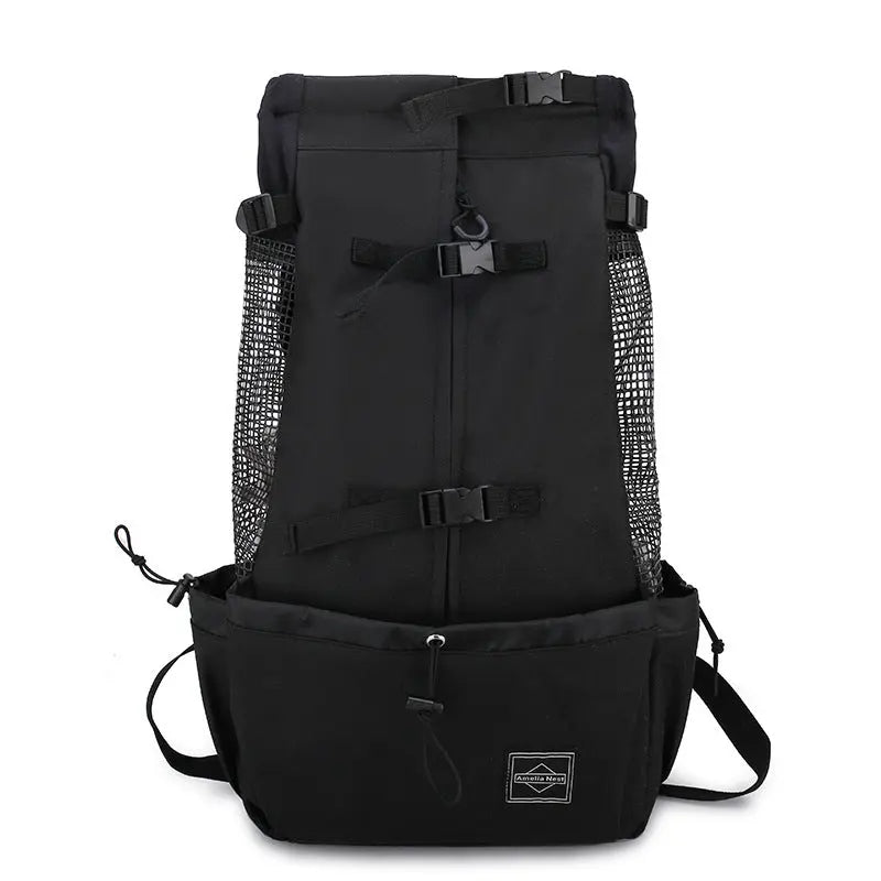 Pet Dog Carrier Bag For Dogs Double Shoulder Portable Travel Pet Backpack.