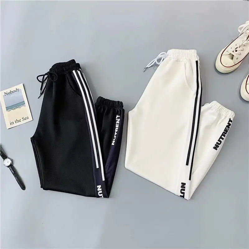 Plus Size Joggers Women Baggy Sweat pant Black Autumn Loose Hip Hop Harem Pants Women High Waist Sport Trousers.