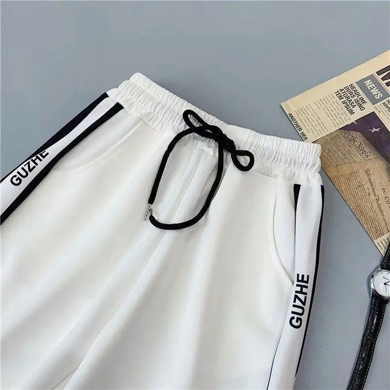 Plus Size Joggers Women Baggy Sweat pant Black Autumn Loose Hip Hop Harem Pants Women High Waist Sport Trousers.