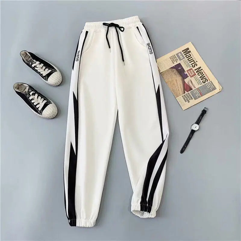 Plus Size Joggers Women Baggy Sweat pant Black Autumn Loose Hip Hop Harem Pants Women High Waist Sport Trousers.