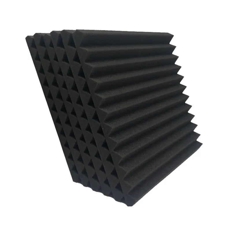 1pcs 300x300x25mm Studio Acoustic Foam Soundproof Pyramid Sound Absorption Treatment Panel Tile Protective Sponge Sealing Strip