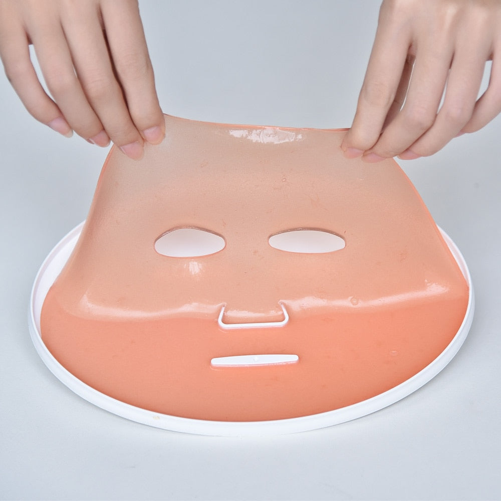 Automatic Facial Mask Maker Machine Beauty DIY Fruit Vegetable Facial Mask Collagen Tablets for Whitening Rejuvenation Skin Care.
