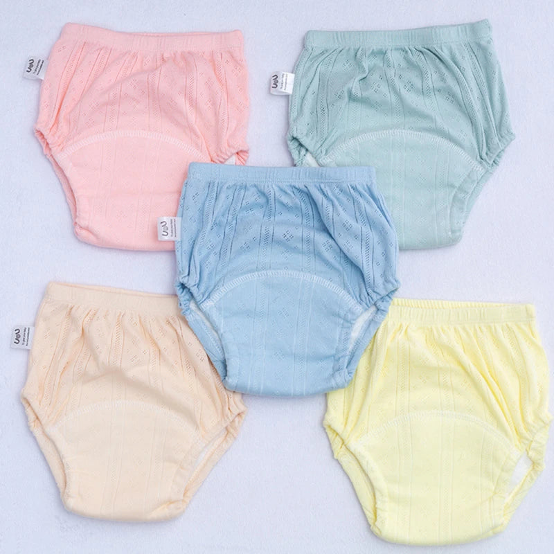 Optimize product title:
"Newborn Training Pants: Unisex Solid Color Baby Shorts for Cloth Diapers - Washable, Reusable Nappies for Boy and Girl Infants"