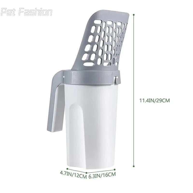 Cat Litter Scooper Self-cleaning Cat Litter Shovel Litter Scooper for Sandbox Litter Shovel Cat Litter Filter Cat Sand Shovel