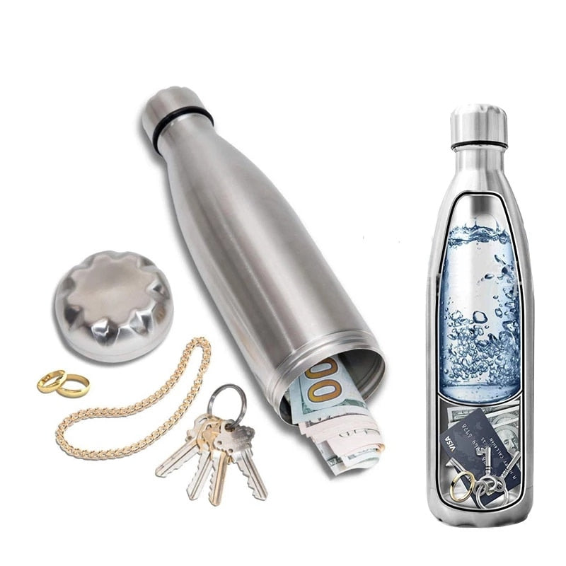 Super Secret Water Bottle Stash! Actually works as a water bottle too!!