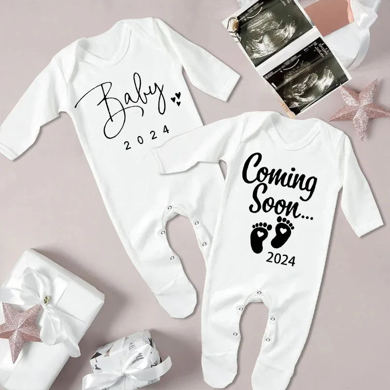 Coming Soon 2024 Newborn Baby Coming Home Outfit