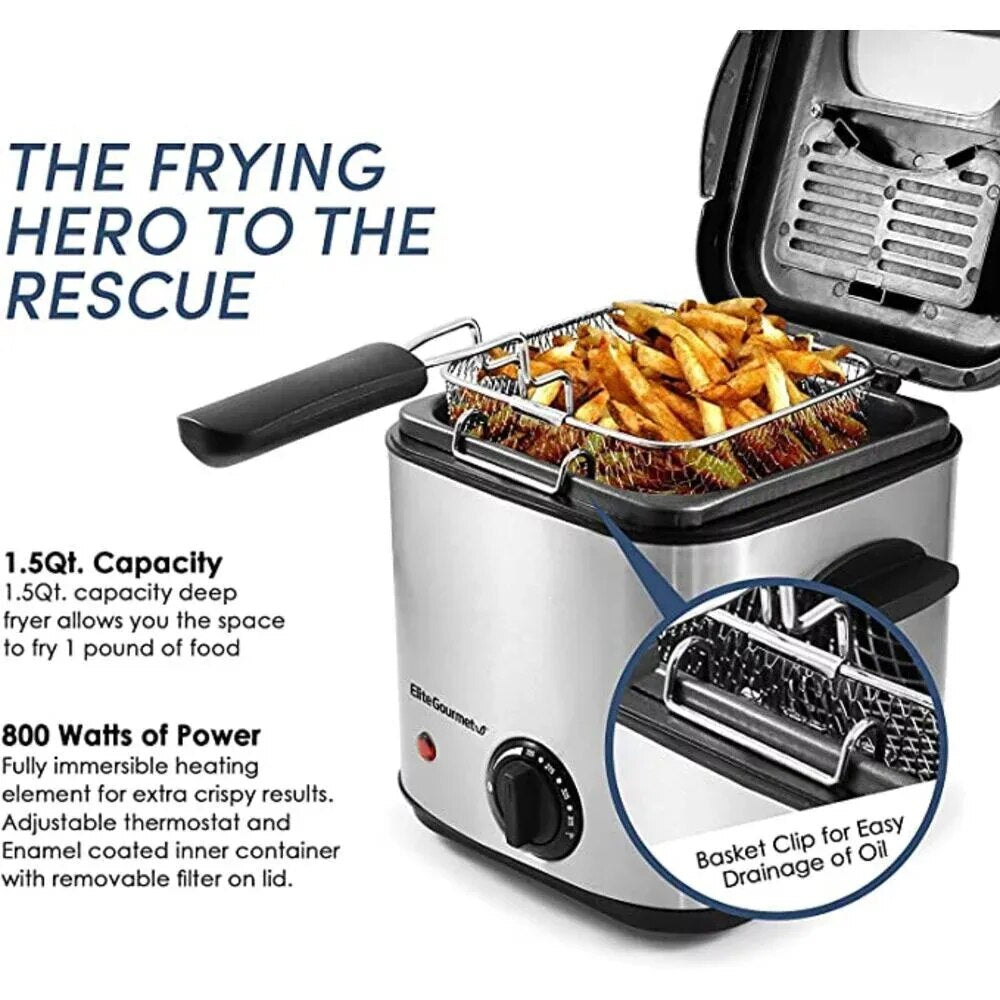 Stainless Steel Air Fryer Oven Electric Deep Fryer