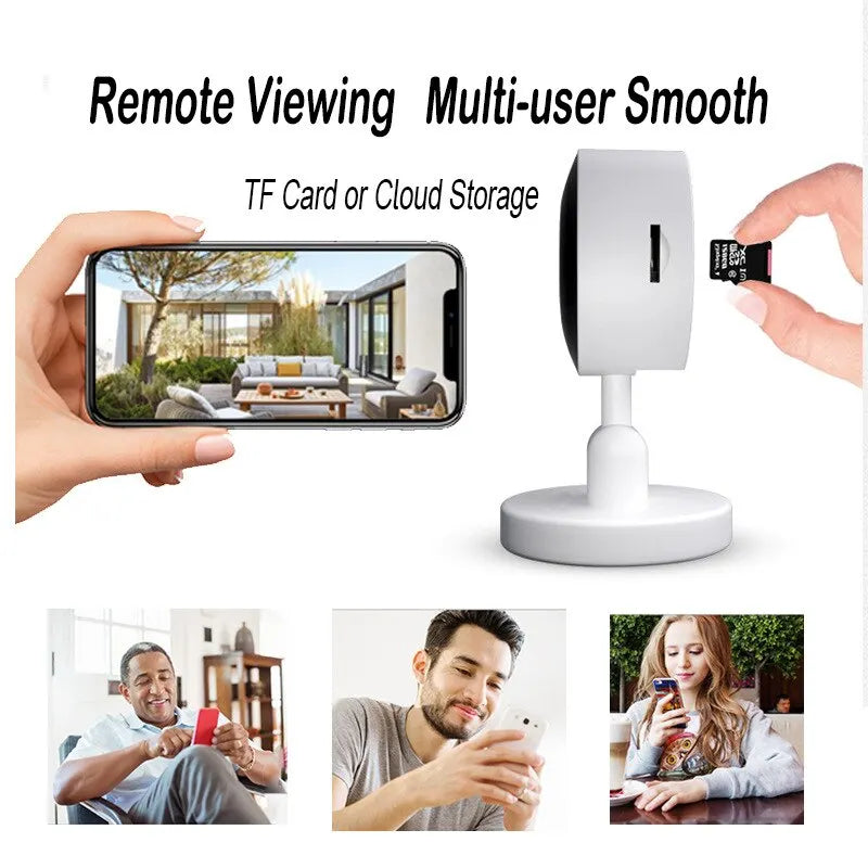 Smart WiFi Baby Monitor with Video Surveillance, Two-Way Audio, Night Vision, and Newborn Baby Security Protection