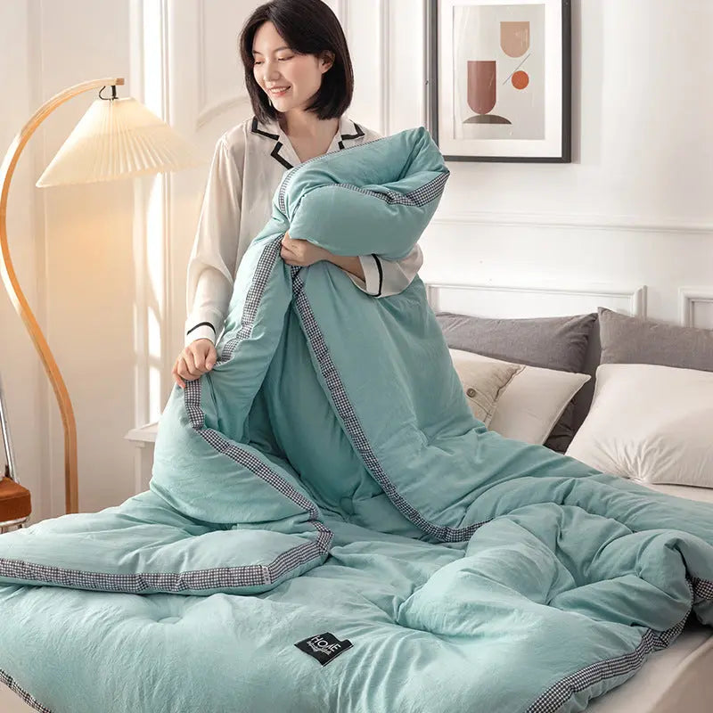 Stereo Washing cotton spring and autumn is divided by a single student quilt bedding by the core gift is a wholesale winter thick winter.