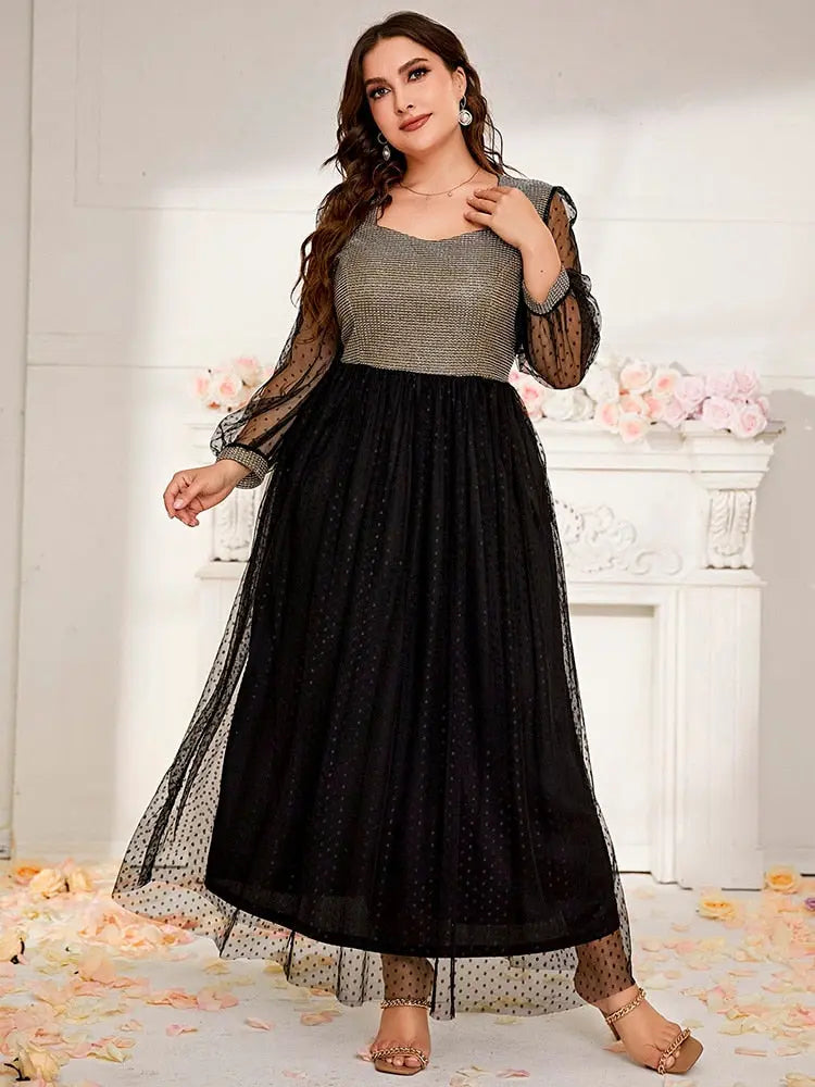 TOLEEN Clearance Price Plus Size Maxi Dresses Long Large Women Fashion Chic Elegant Party Evening Wedding Festival Clothing.