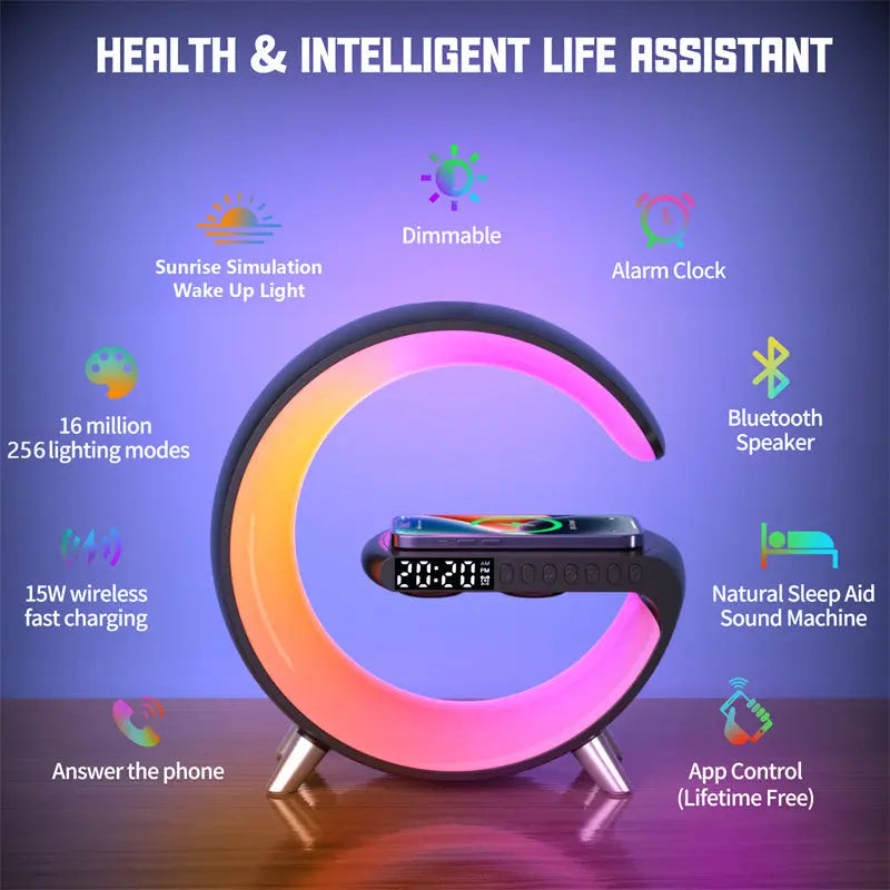 Tawrgit© SMART LAMP AND PHONE CHARGER.