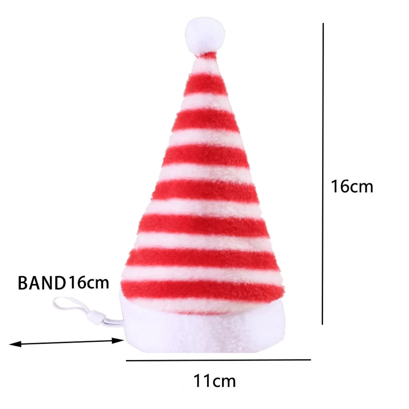 dog cat Pet Halloween Festival Dress Up red adjustable Hat Pet Accessories Caps For Dogs Santa Hats Pets pumpkin Cosplay hats.