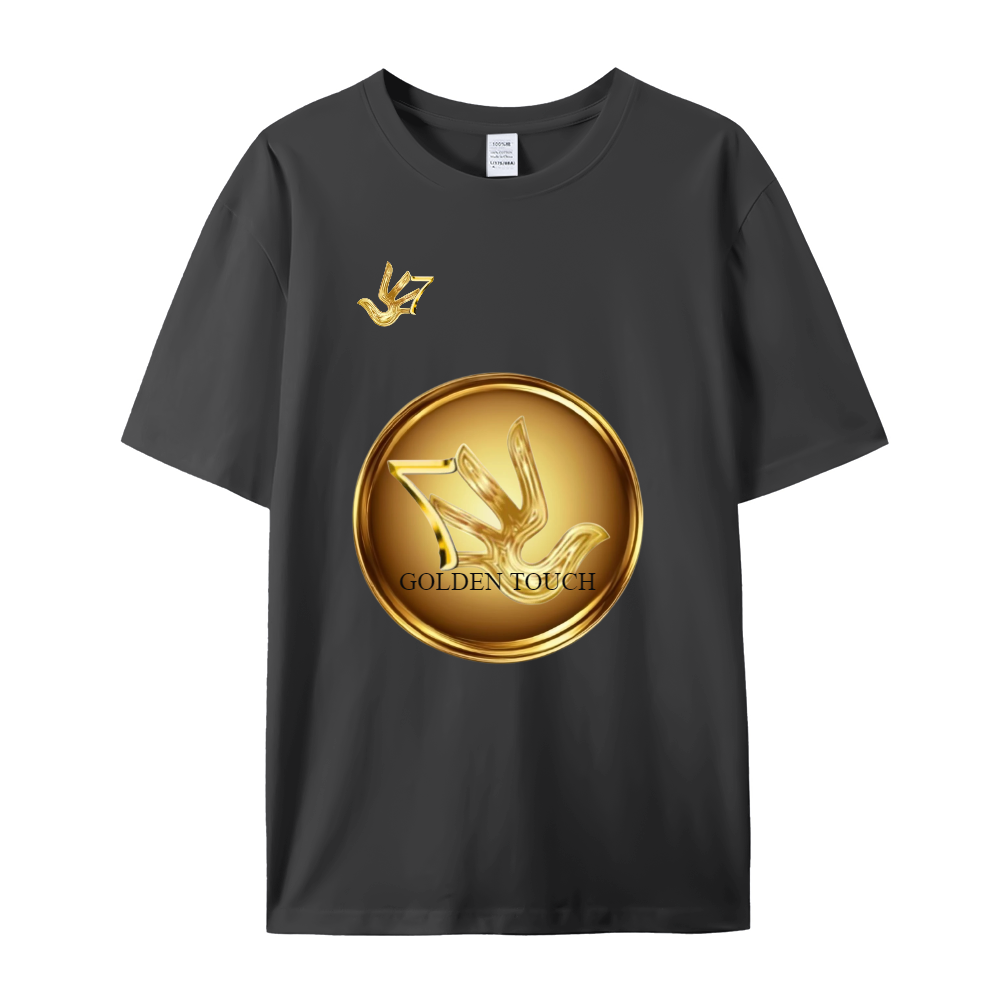 GOLDEN TOUCH REVERSE Unisex Semi-combed Cotton Tee