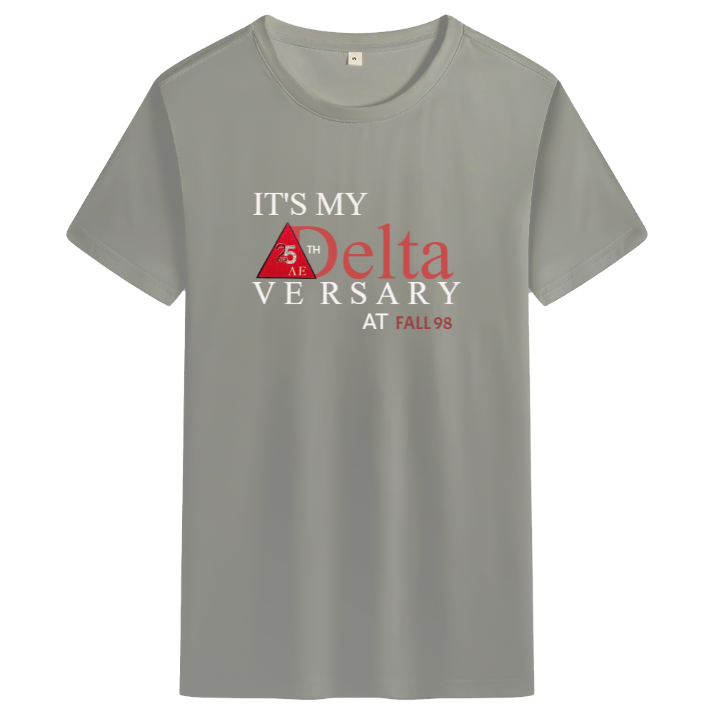 DELTA VERSARY AT 98 AE Unisex Mercerized Cotton Tee