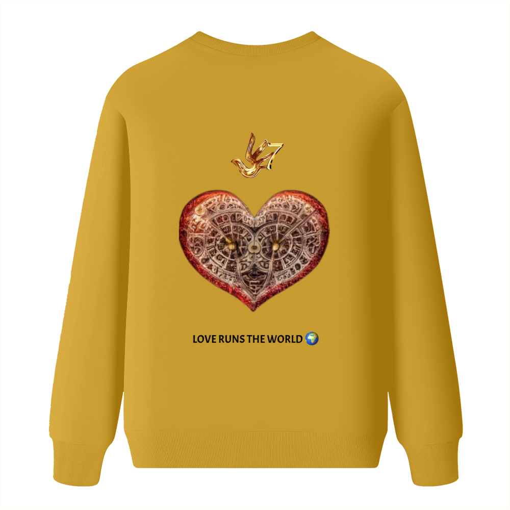 Anime girl love runs the world Loose fashion sweater