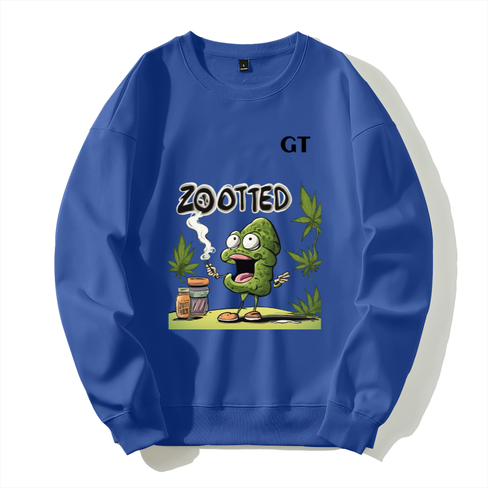 ZOOTED 1 EDITION Silver fox fleece thermal hoodie